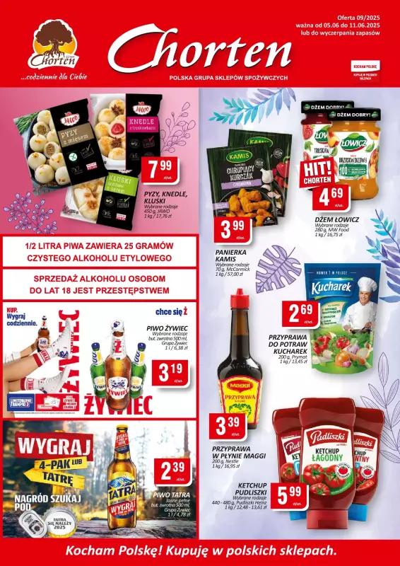 Chorten - gazetka promocyjna Gazetka Małopolska, Śląsk, Podkarpacie, Opolskie Market  