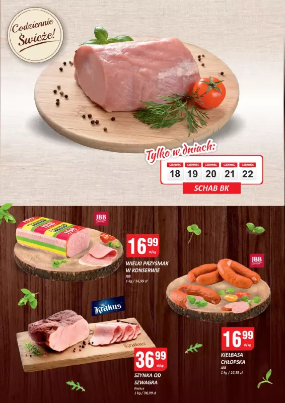 Chorten - gazetka promocyjna Gazetka Dolny Śląsk, Wielkopolska, Zach-pom, Lubuskie Market od środy 18.06 do środy 25.06 - strona 2