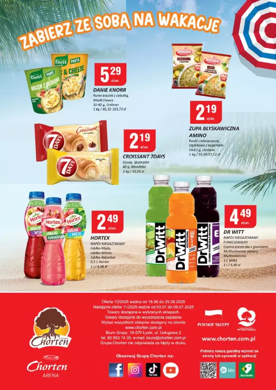 Chorten - gazetka promocyjna Gazetka Radom Market od środy 18.06 do środy 25.06 - strona 8