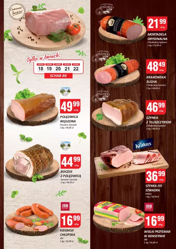 Chorten - gazetka promocyjna Gazetka Podlaskie Market od środy 18.06 do środy 25.06 - strona 2