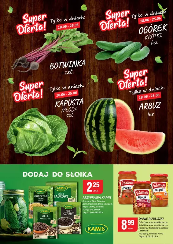 Chorten - gazetka promocyjna Gazetka Podlaskie Market od środy 18.06 do środy 25.06 - strona 4