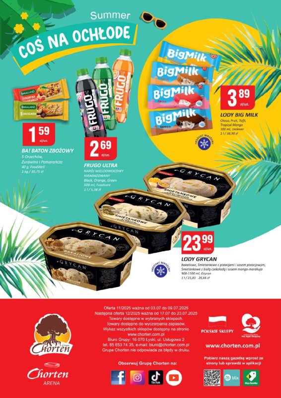 Chorten - gazetka promocyjna Gazetka Lubelskie Market od czwartku 03.07 do środy 09.07 - strona 8