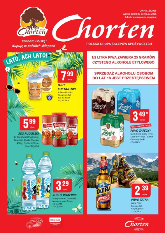 Chorten - gazetka promocyjna Gazetka Łódzkie Market  