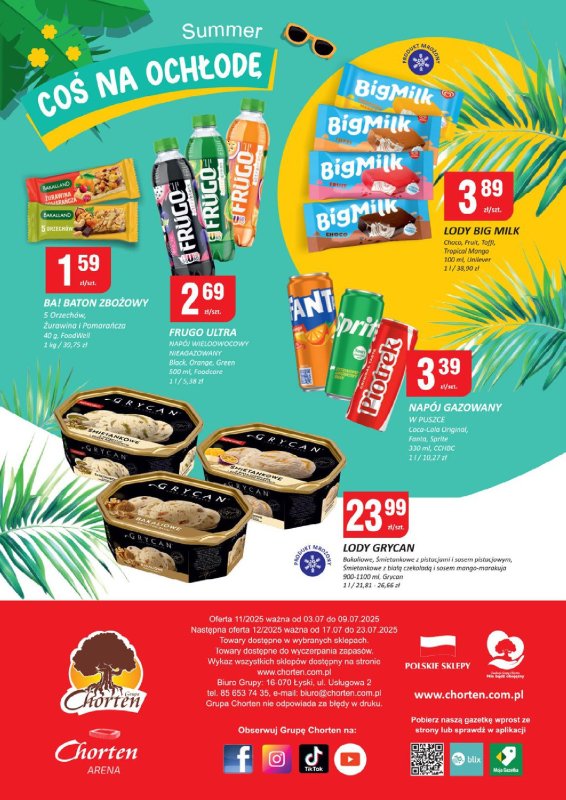 Chorten - gazetka promocyjna Gazetka Łódzkie Market od czwartku 03.07 do środy 09.07 - strona 8