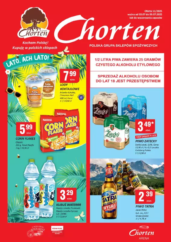 Chorten - gazetka promocyjna Gazetka Radom Minimarket  