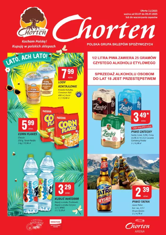 Chorten - gazetka promocyjna Gazetka Lubelskie Minimarket  