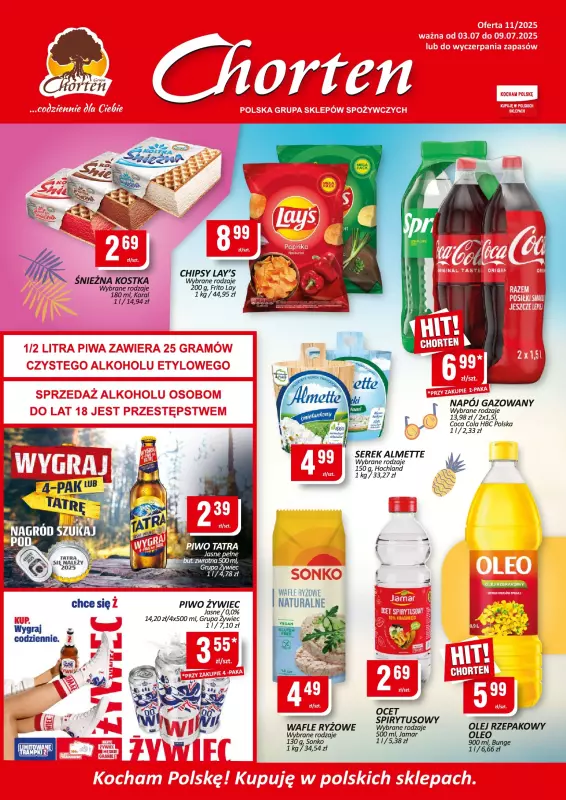 Chorten - gazetka promocyjna Gazetka Małopolska, Śląsk, Podkarpacie, Opolskie Market  