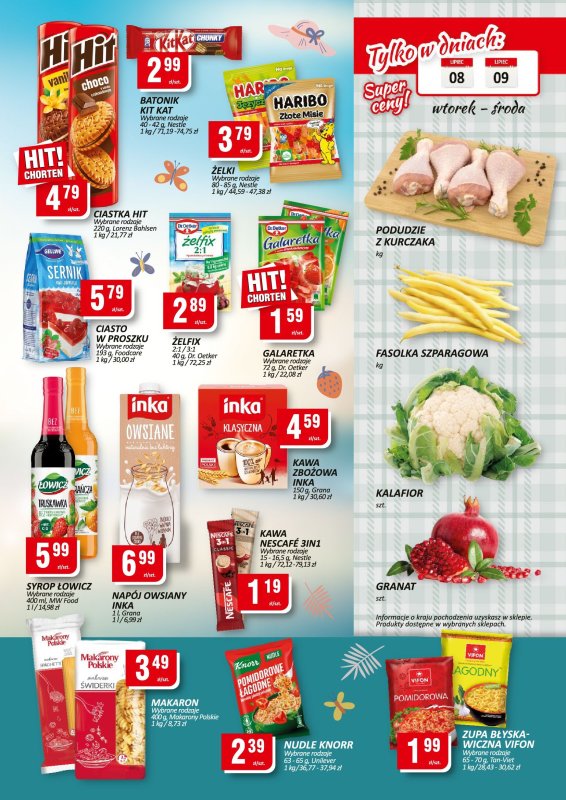 Chorten - gazetka promocyjna Gazetka Małopolska, Śląsk, Podkarpacie, Opolskie Market od czwartku 03.07 do środy 09.07 - strona 3