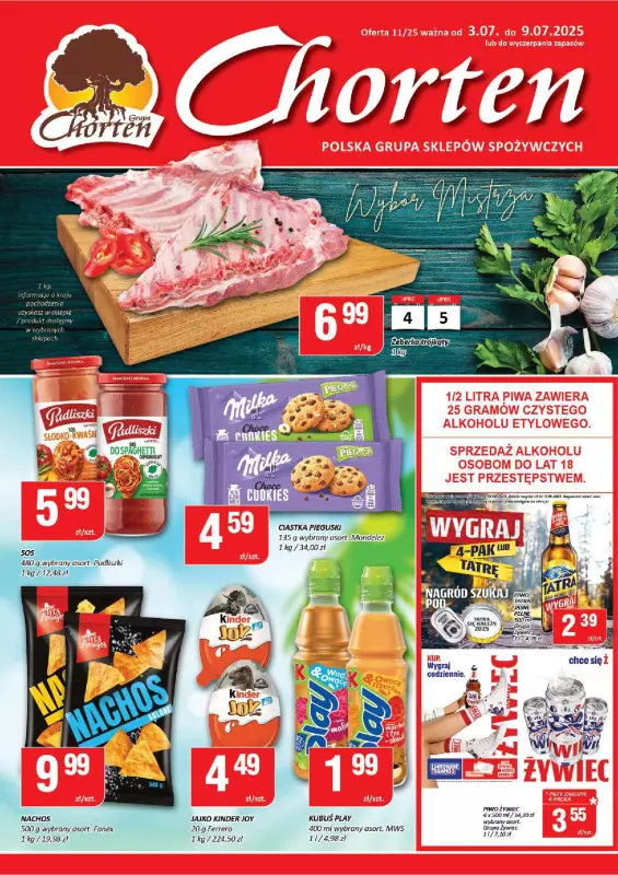 Chorten - gazetka promocyjna Gazetka Mazowsze Market  