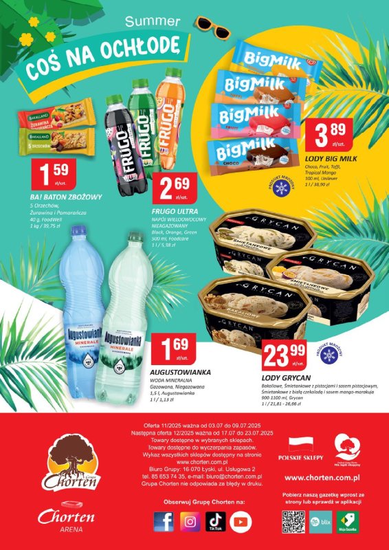 Chorten - gazetka promocyjna Gazetka Podlaskie Market od czwartku 03.07 do środy 09.07 - strona 8