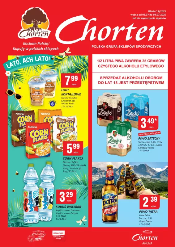 Chorten - gazetka promocyjna Gazetka Podlaskie Market  