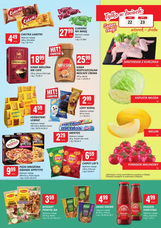 Chorten - gazetka promocyjna Gazetka Małopolska, Śląsk, Podkarpacie, Opolskie Market   - strona 3