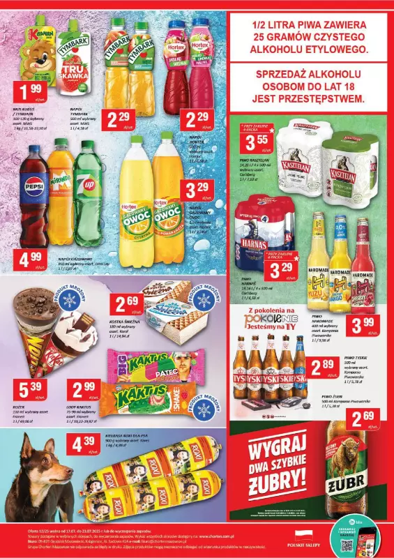 Chorten - gazetka promocyjna Gazetka Mazowsze Market od czwartku 17.07 do środy 23.07 - strona 4
