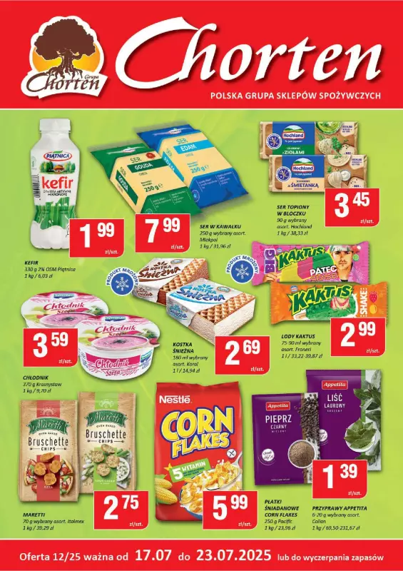 Chorten - gazetka promocyjna Gazetka Mazowsze Minimarket  