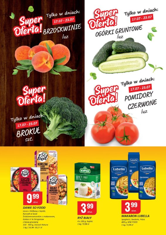 Chorten - gazetka promocyjna Gazetka Podlaskie Market od czwartku 17.07 do środy 23.07 - strona 4