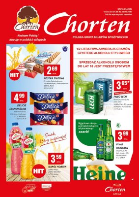 Chorten - gazetka promocyjna Gazetka Lubelskie Minimarket od czwartku 14.08 do środy 20.08