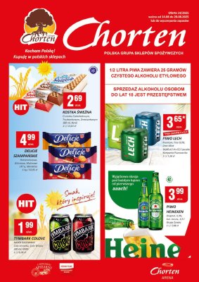 Chorten - gazetka promocyjna Gazetka Łódzkie Market od czwartku 14.08 do środy 20.08