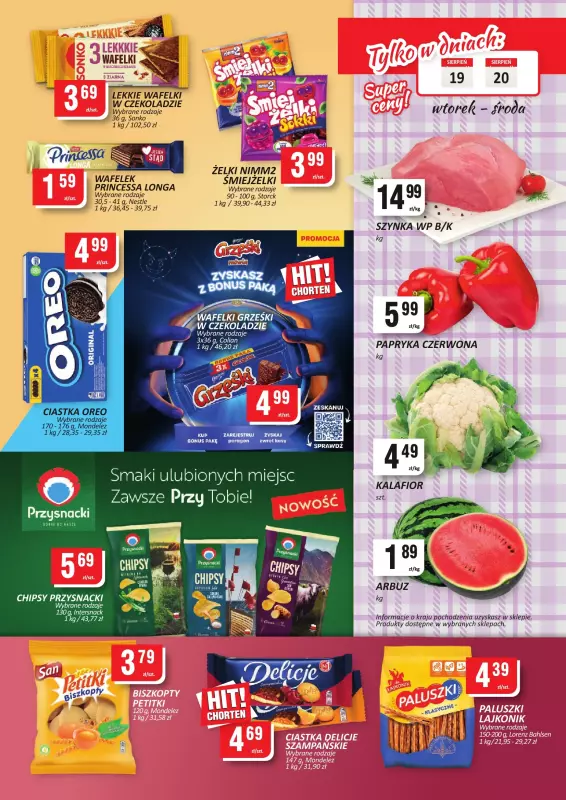 Chorten - gazetka promocyjna Gazetka Małopolska, Śląsk, Podkarpacie, Opolskie Market od czwartku 14.08 do środy 20.08 - strona 3