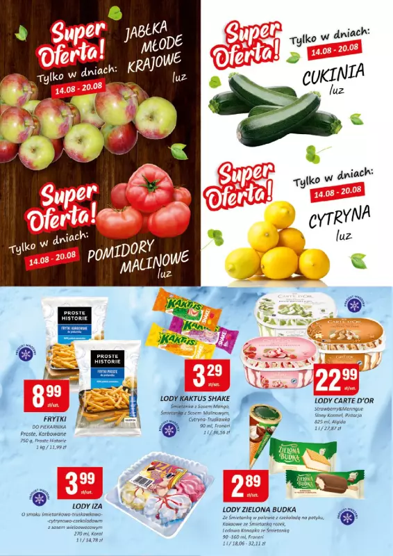 Chorten - gazetka promocyjna Gazetka Podlaskie Market od czwartku 14.08 do środy 20.08 - strona 4