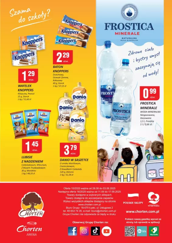 Chorten - gazetka promocyjna Gazetka Dolnośląskie Market od czwartku 28.08 do środy 03.09 - strona 8