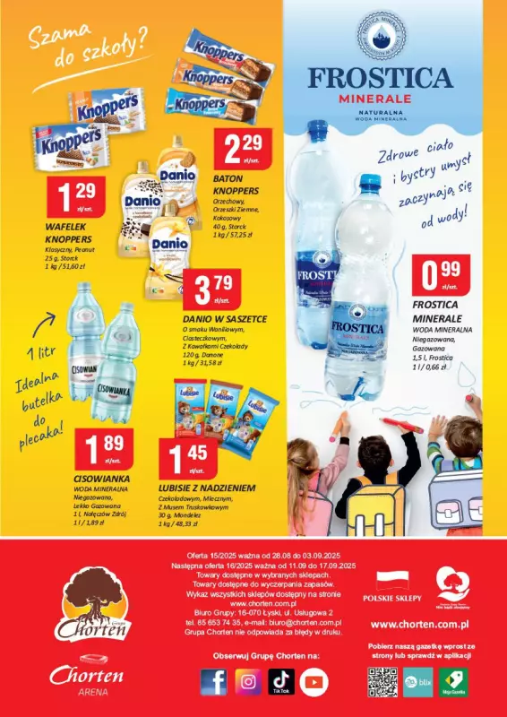 Chorten - gazetka promocyjna Gazetka Lubelskie Market od czwartku 28.08 do środy 03.09 - strona 8