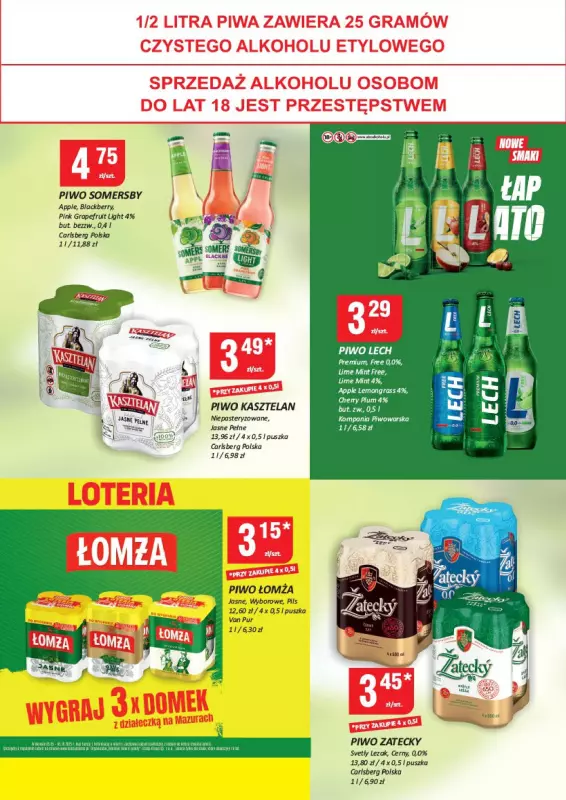 Chorten - gazetka promocyjna Gazetka Lubelskie Market od czwartku 28.08 do środy 03.09 - strona 6