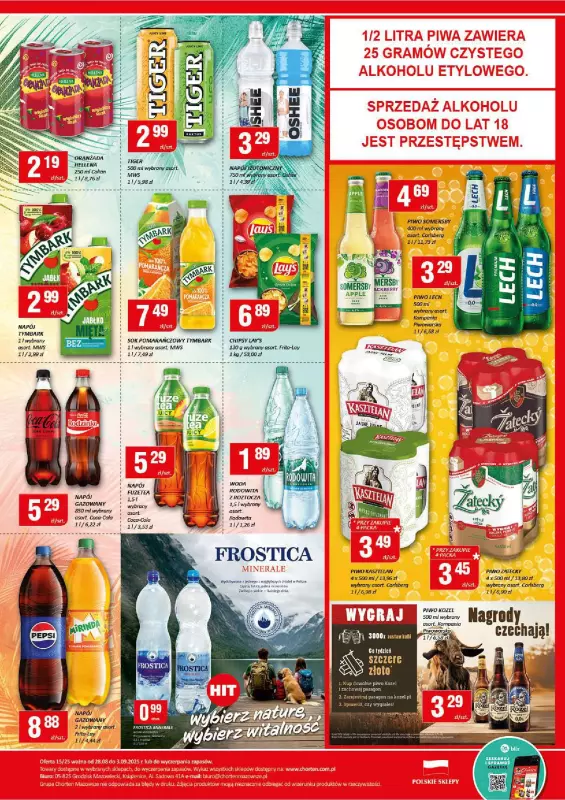 Chorten - gazetka promocyjna Gazetka Mazowsze Market od czwartku 28.08 do środy 03.09 - strona 4