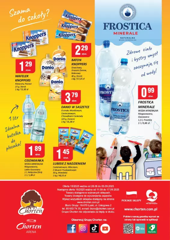 Chorten - gazetka promocyjna Gazetka Radom Market od czwartku 28.08 do środy 03.09 - strona 8