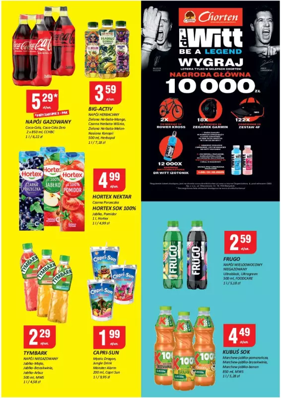Chorten - gazetka promocyjna Gazetka Dolnośląskie Market od czwartku 11.09 do środy 17.09 - strona 7
