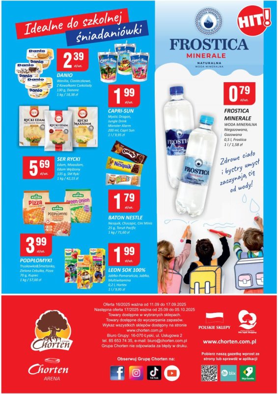 Chorten - gazetka promocyjna Gazetka Lubelskie Market od czwartku 11.09 do środy 17.09 - strona 8