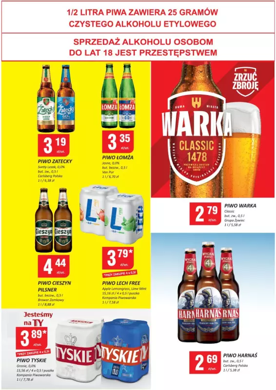 Chorten - gazetka promocyjna Gazetka Lubelskie Market od czwartku 11.09 do środy 17.09 - strona 6