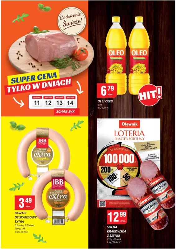 Chorten - gazetka promocyjna Gazetka Łódzkie Market od czwartku 11.09 do środy 17.09 - strona 2