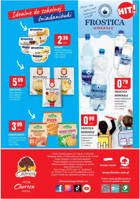 Chorten - gazetka promocyjna Gazetka Łódzkie Market od czwartku 11.09 do środy 17.09 - strona 8