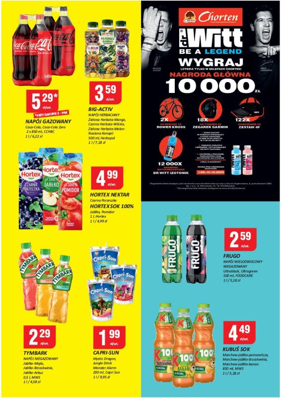 Chorten - gazetka promocyjna Gazetka Wielkopolska, Zach-pom, Lubuskie Market od czwartku 11.09 do środy 17.09 - strona 7