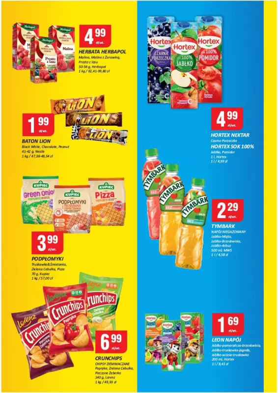 Chorten - gazetka promocyjna Gazetka Wielkopolska, Zach-pom, Lubuskie Minimarket od czwartku 11.09 do środy 17.09 - strona 3
