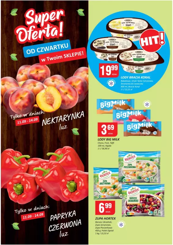 Chorten - gazetka promocyjna Gazetka Podlaskie Market od czwartku 11.09 do środy 17.09 - strona 4