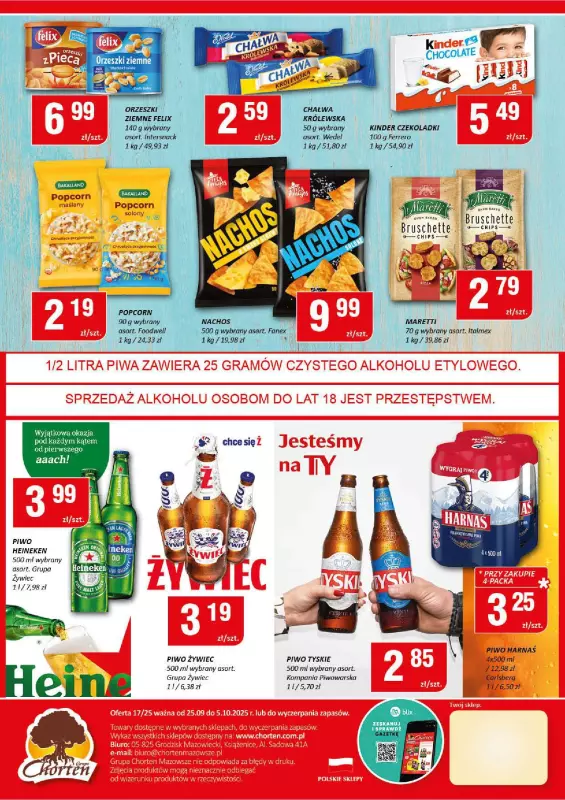 Chorten - gazetka promocyjna Gazetka Mazowsze Minimarket od czwartku 25.09 do niedzieli 05.10 - strona 2