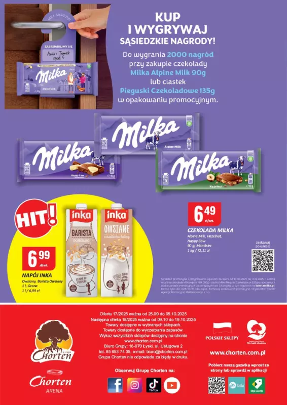 Chorten - gazetka promocyjna Gazetka Wielkopolska, Zach-pom, Lubuskie Market od czwartku 25.09 do niedzieli 05.10 - strona 8