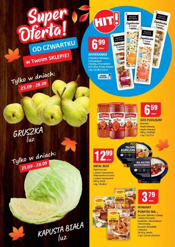Chorten - gazetka promocyjna Gazetka Podlaskie Market od czwartku 25.09 do niedzieli 05.10 - strona 4