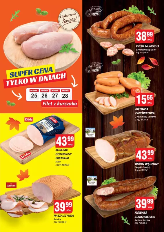 Chorten - gazetka promocyjna Gazetka Podlaskie Market od czwartku 25.09 do niedzieli 05.10 - strona 2