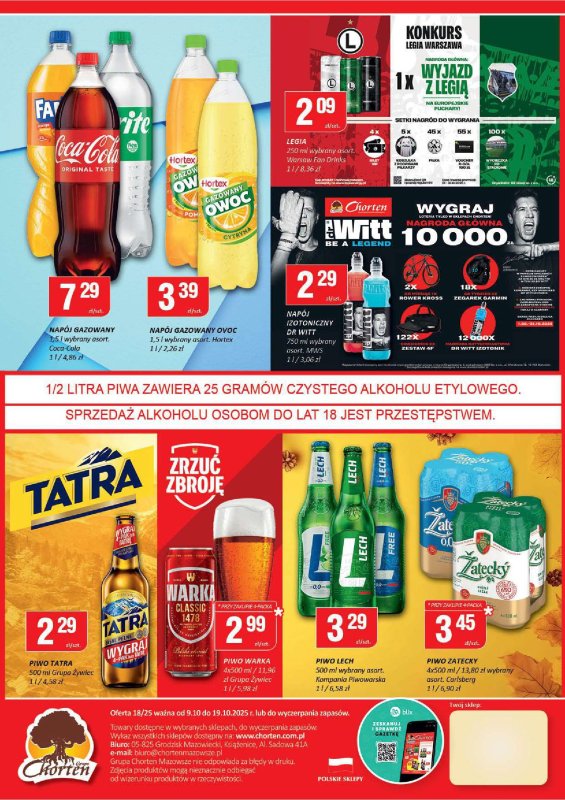 Chorten - gazetka promocyjna Gazetka Mazowsze Minimarket od czwartku 09.10 do niedzieli 19.10 - strona 2