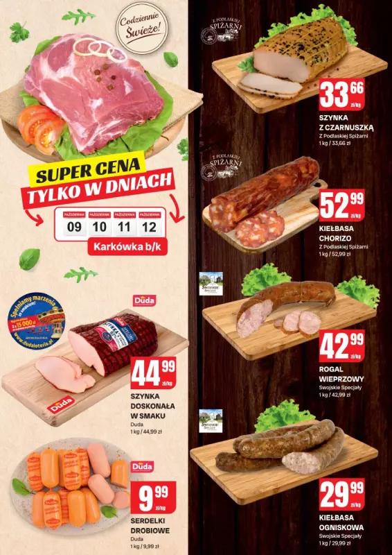 Chorten - gazetka promocyjna Gazetka Podlaskie Market od czwartku 09.10 do niedzieli 19.10 - strona 2