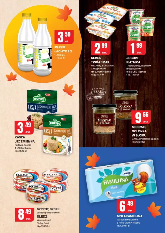 Chorten - gazetka promocyjna Gazetka Podlaskie Minimarket od czwartku 09.10 do niedzieli 19.10 - strona 2