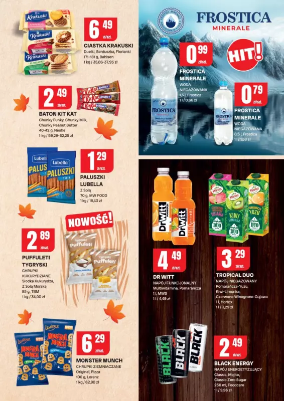 Chorten - gazetka promocyjna Gazetka Podlaskie Minimarket od czwartku 09.10 do niedzieli 19.10 - strona 3