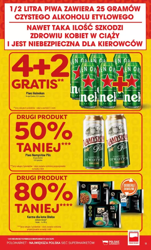 #Majówka - gazetka promocyjna POLOMarket | Gazetka od środy 23.04 do wtorku 06.05 - strona 11