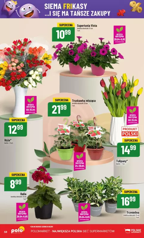 #Majówka - gazetka promocyjna POLOMarket | Gazetka od środy 23.04 do wtorku 06.05 - strona 58