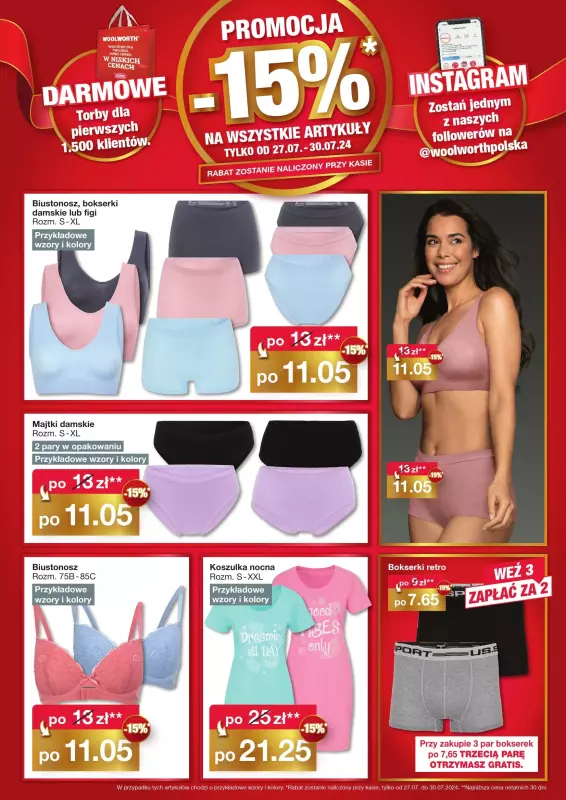 Woolworth - gazetka promocyjna WIELKIE OTWARCIE! ŚWIDNIK, ul. Piasecka 4 od soboty 27.07 do wtorku 30.07 - strona 3