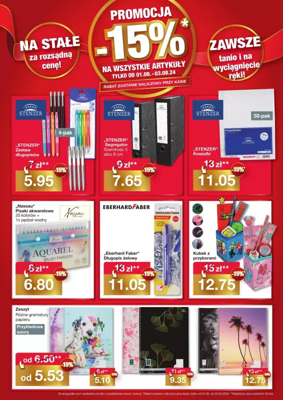 Woolworth - gazetka promocyjna WIELKIE OTWARCIE! ŁÓDŹ, VENDO PARK ul. Poli Gojawiczyńskiej 24 od czwartku 01.08 do soboty 03.08 - strona 9