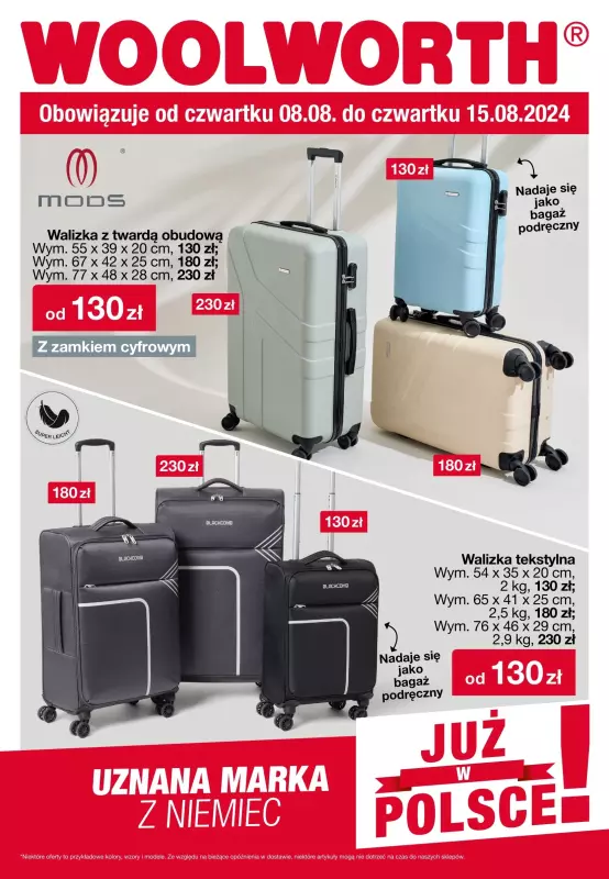 Woolworth - gazetka promocyjna Gazetka od czwartku 08.08 do czwartku 15.08