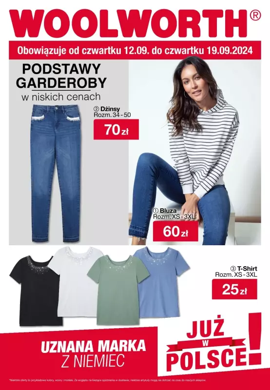 Woolworth - gazetka promocyjna Gazetka od czwartku 12.09 do czwartku 19.09